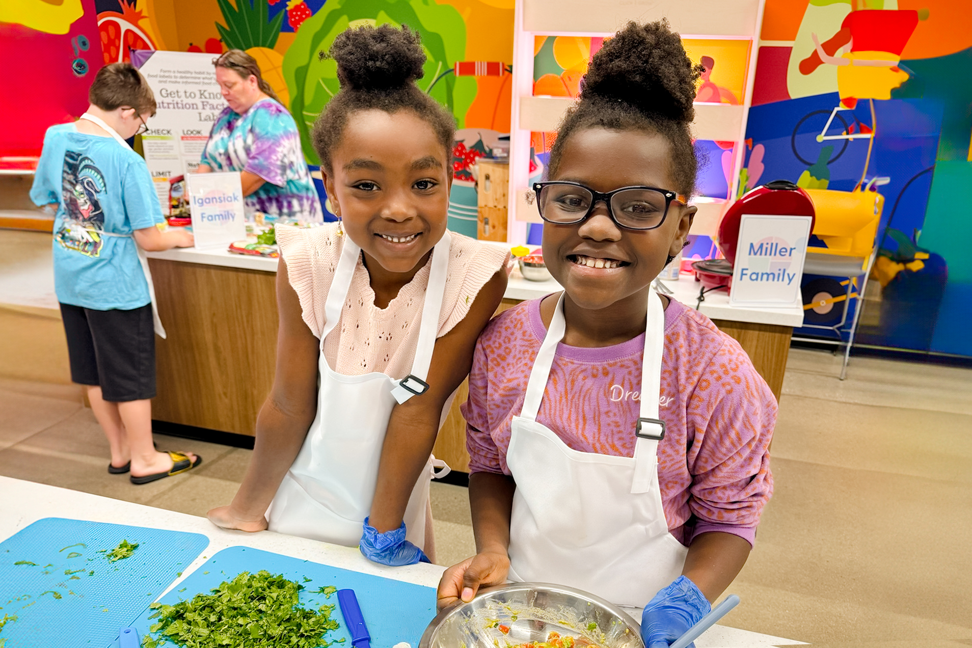 Nutrition education classroom