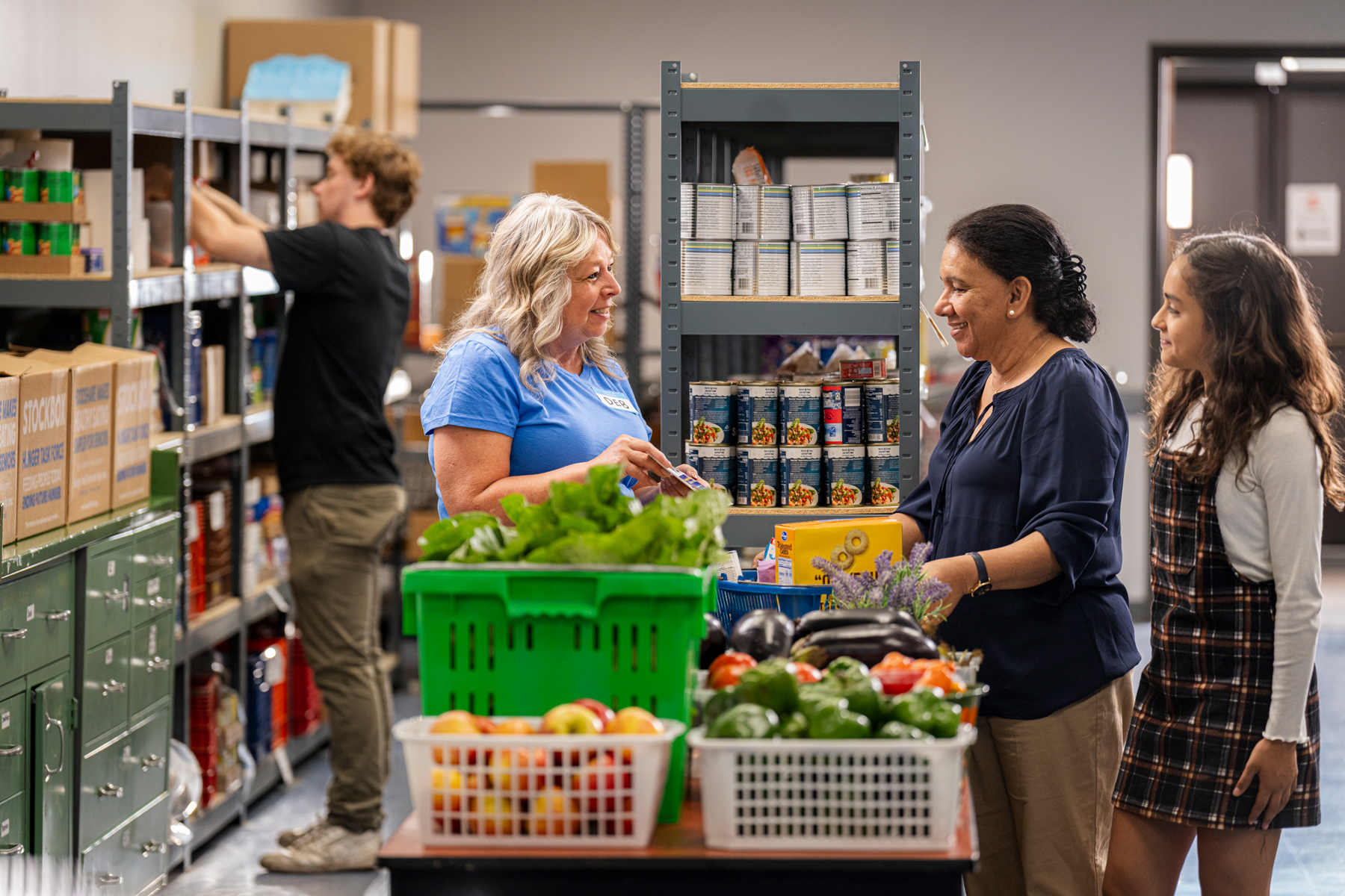 Inside a Hunger Task Force partner pantry